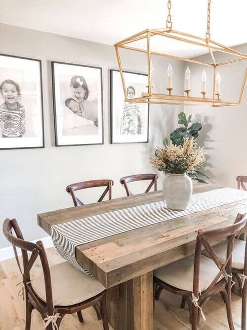 A vase filled with seasonal blossoms