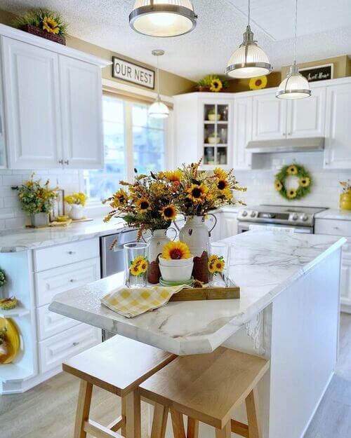 A joyful abundance of sunflowers