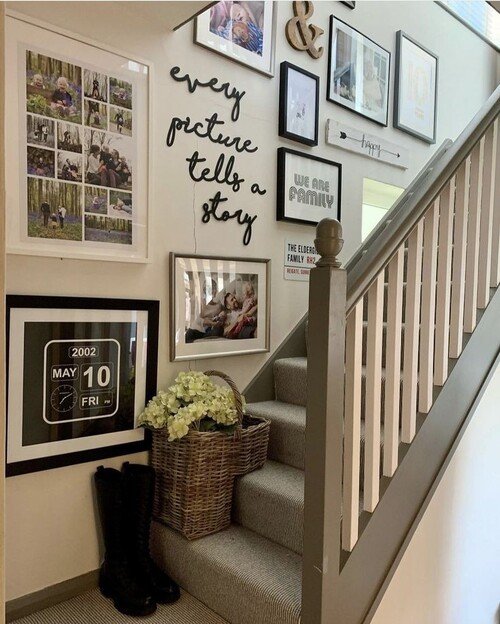 A curated gallery of family memories