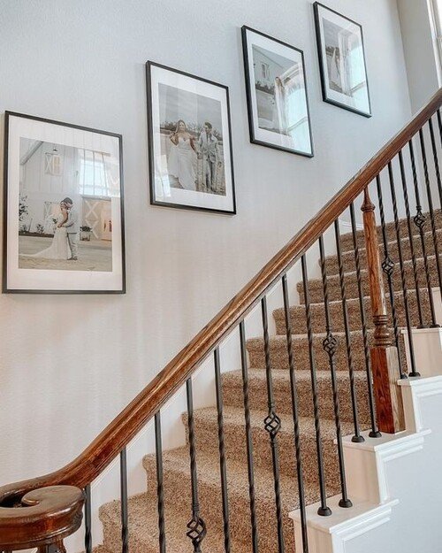 How to Style Your Staircase Wall
